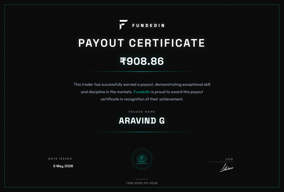 Aravind G — Certificate
