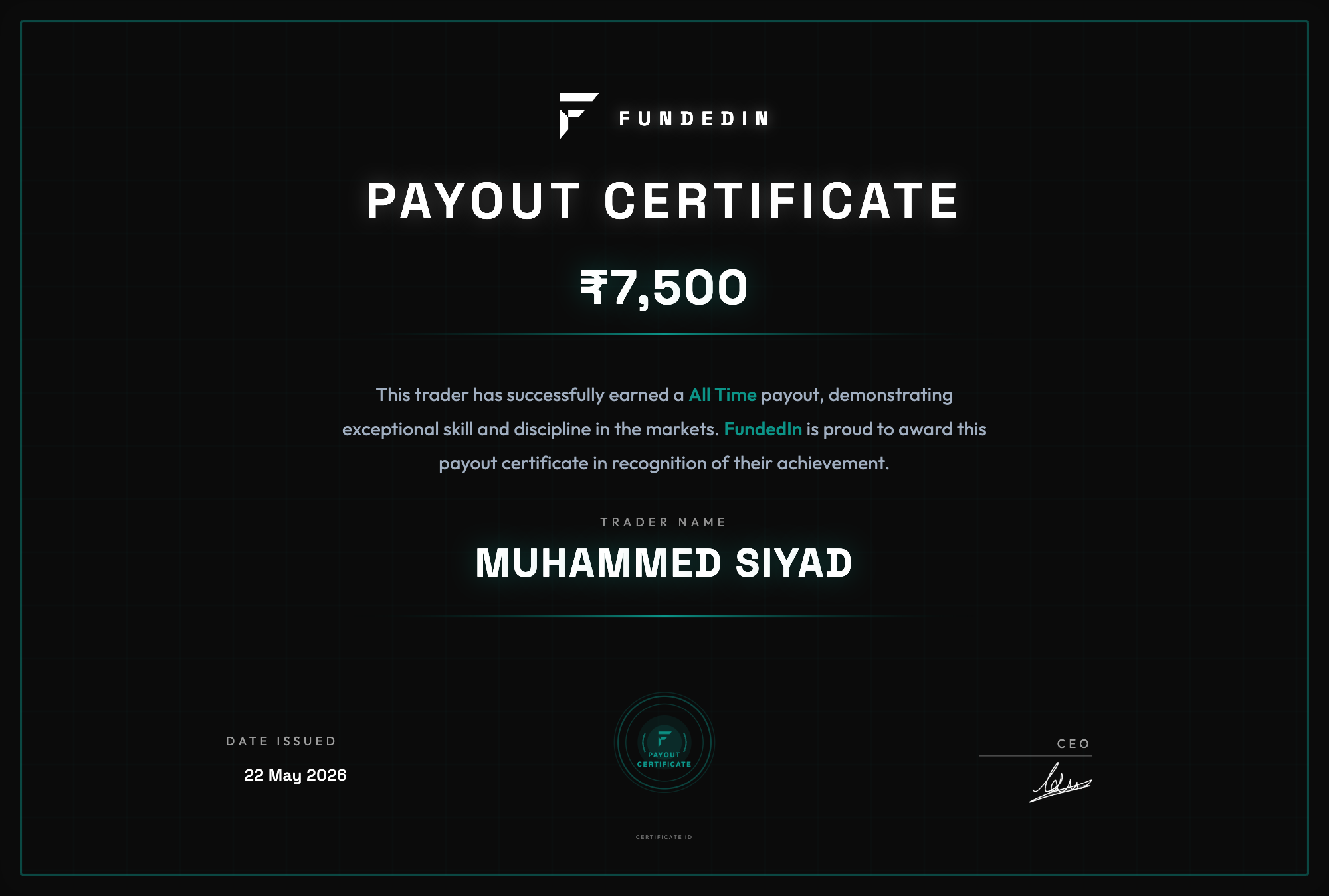 MUHAMMED SIYAD