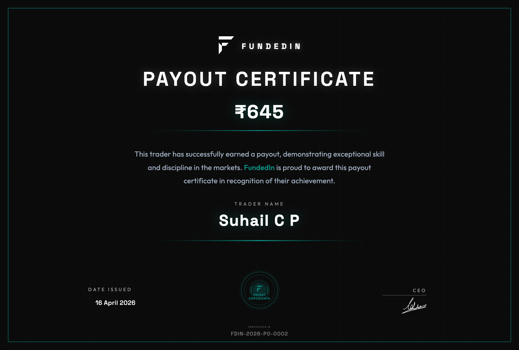 Suhail C P